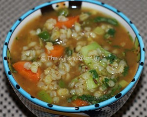 Buckwheat-Barley Soup