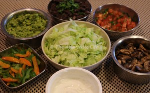 Fajitas Toppings