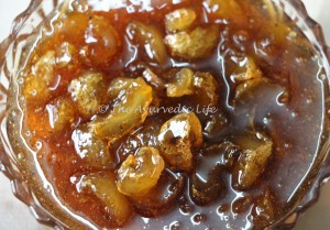 Amla Murabba - Close up