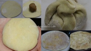 Puran Poli - Assembly and Rolling