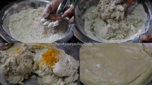 Puran Poli - Making of Dough
