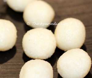 Coconut Laddoo - Make Laddoos