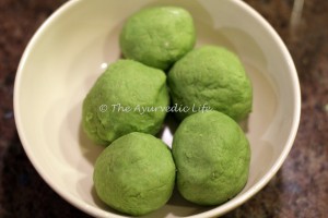 Fun Roll-Ups - Spinach Dough