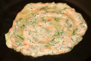 Multigrain High Protein Adai - Cooking