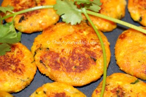 Oats-Paneer Lollipop - Tikki Closeup