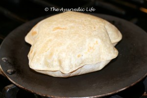 Paratha - Other side