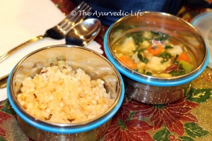 Sago Khichidi - Kid Lunch