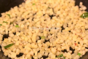 Sago Khichidi - Potatoes and Spices