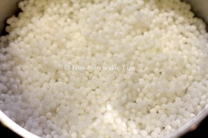 Sago Khichidi - Soaked Sago