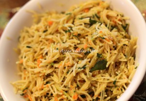 Semia Upma - Closeup