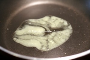 Sindhi Kadhi - Oil and Ghee