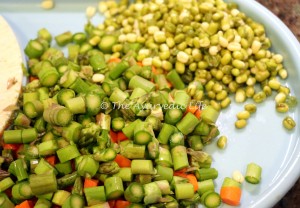 Sprouts 'n Tomato Soup - Veggies