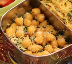 Sundal - Garbanzo Beans