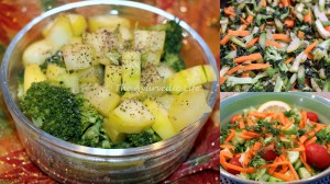 detox - vegetable collage