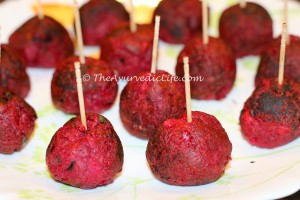 Soya Veggie Balls - Close Up