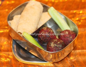 Soya Veggie Balls - Kid Lunch