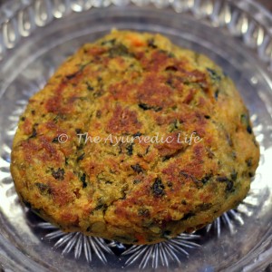 Sprouts-Kale Tikki - Close up