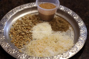 Coconut & Sunflower Seeds Energy Balls - Ingredients