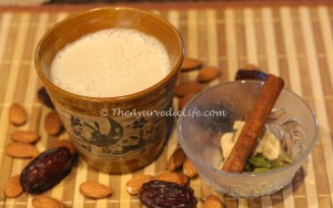 Spice-Infused Date Almond Milk