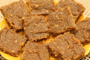 Seven Cup with Jaggery - Close Up