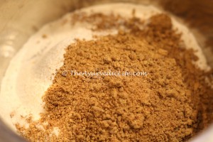 Wheat-Jaggery-Ghee Cake - Flour & Jaggery