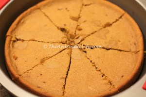 Wheat-Jaggery-Ghee Cake - Out of Oven