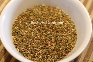 Digestive Aid - Ingredients Mixed