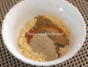 Herbal Body Scrub - Ingredients