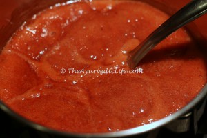 Homemade Strawberry Jam - Cooking