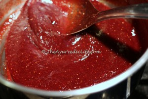 Homemade Strawberry Jam - Done
