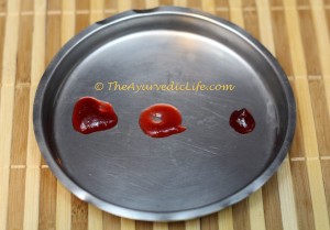 Homemade Strawberry Jam - Plate Test