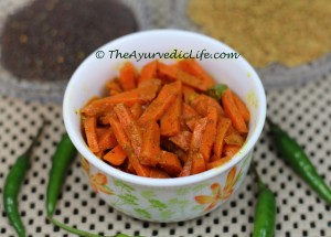 Jhatpat Carrot Pickle