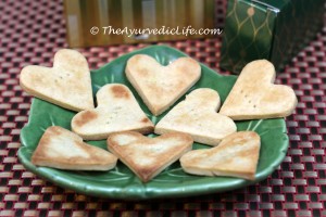 Shortbread Valentine Cookies
