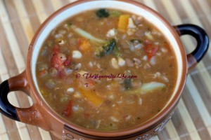 Barley Lentil Soup