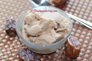 Coconut Milk Date Ice Cream