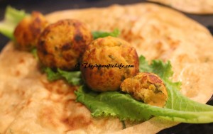 Chickpea Kebab - Bed of Lettuce